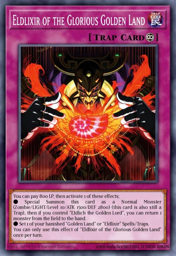 Eldlixir of the Glorious Golden Land (Ingles)