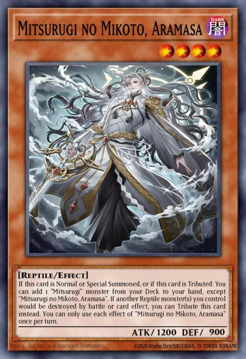Mitsurugi no Mikoto, Aramasa (Español)