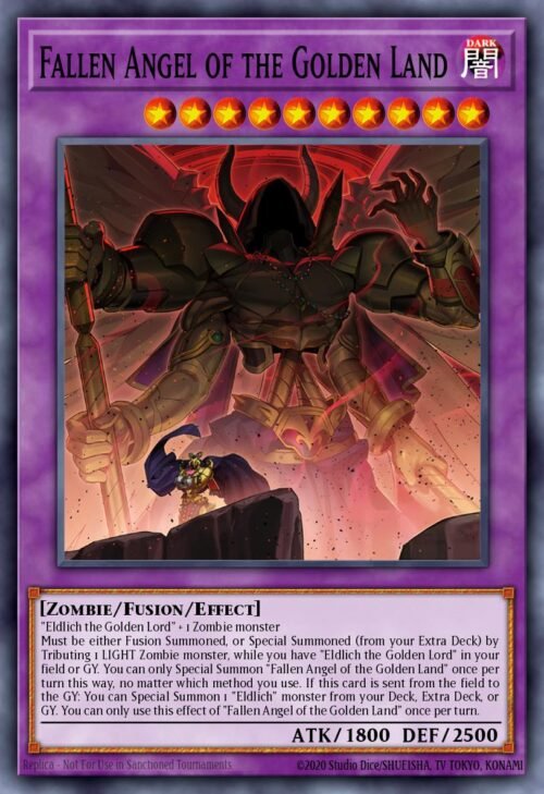 Fallen Angel of the Golden Land (Ingles)