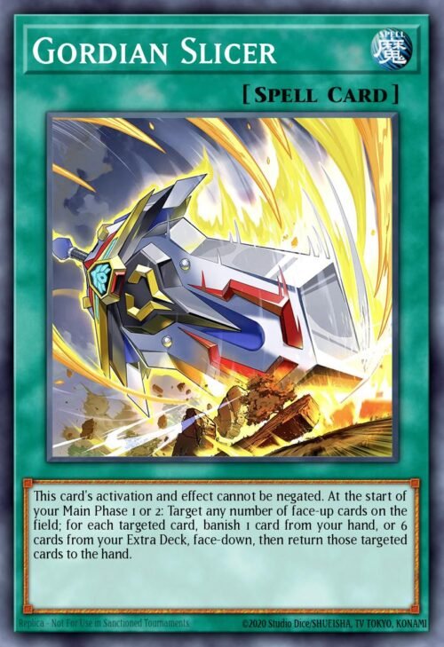 Gordian Slicer (Ingles)