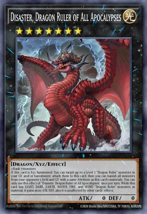 Disaster, Dragon Ruler of All Apocalypses (Ingles)