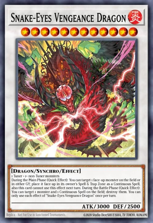 Snake-Eyes Vengeance Dragon (Español)